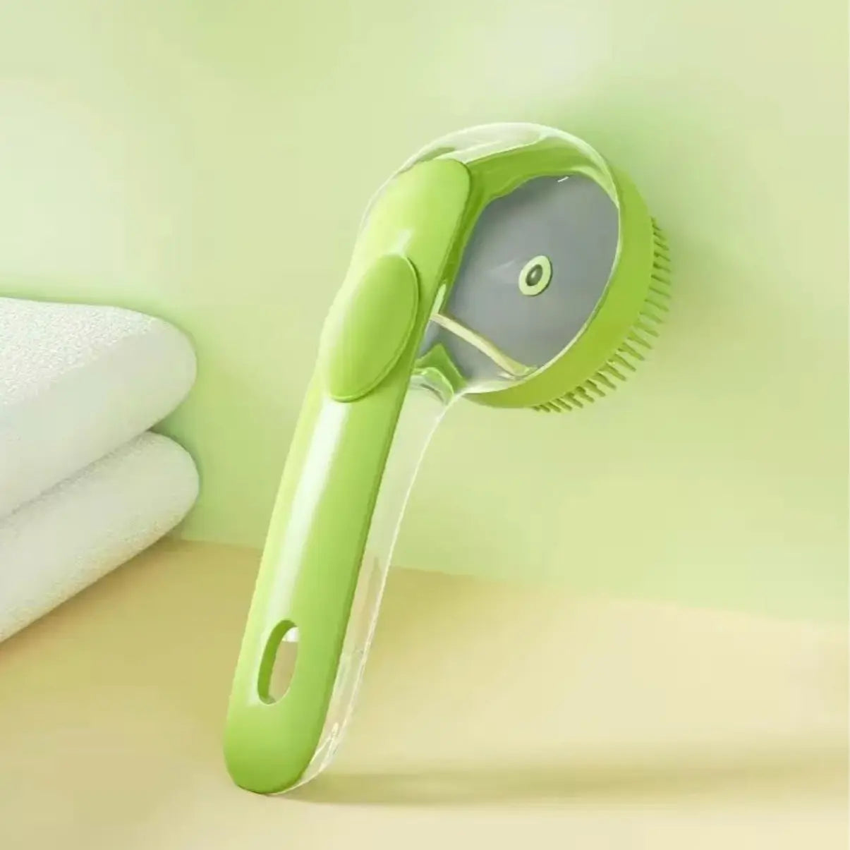 2026 Professional 2-in-1 Pet Bath and Grooming Brush with Integrated Shampoo Dispenser for Effortless Bathing and Massage for Dogs and Cats with Long or Short Hair