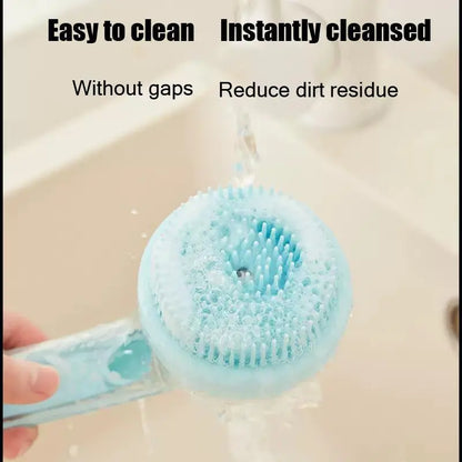 2026 Professional 2-in-1 Pet Bath and Grooming Brush with Integrated Shampoo Dispenser for Effortless Bathing and Massage for Dogs and Cats with Long or Short Hair
